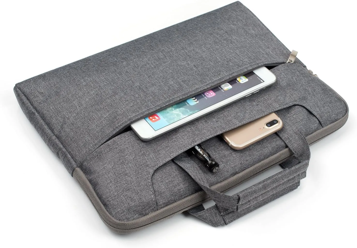 11 inch Laptop Shoulder Bag For MacBook Air 11/12, Surface Pro X/9/8, Notebook Sleeve Messenger Bag Handle Sleeve Carry Bag