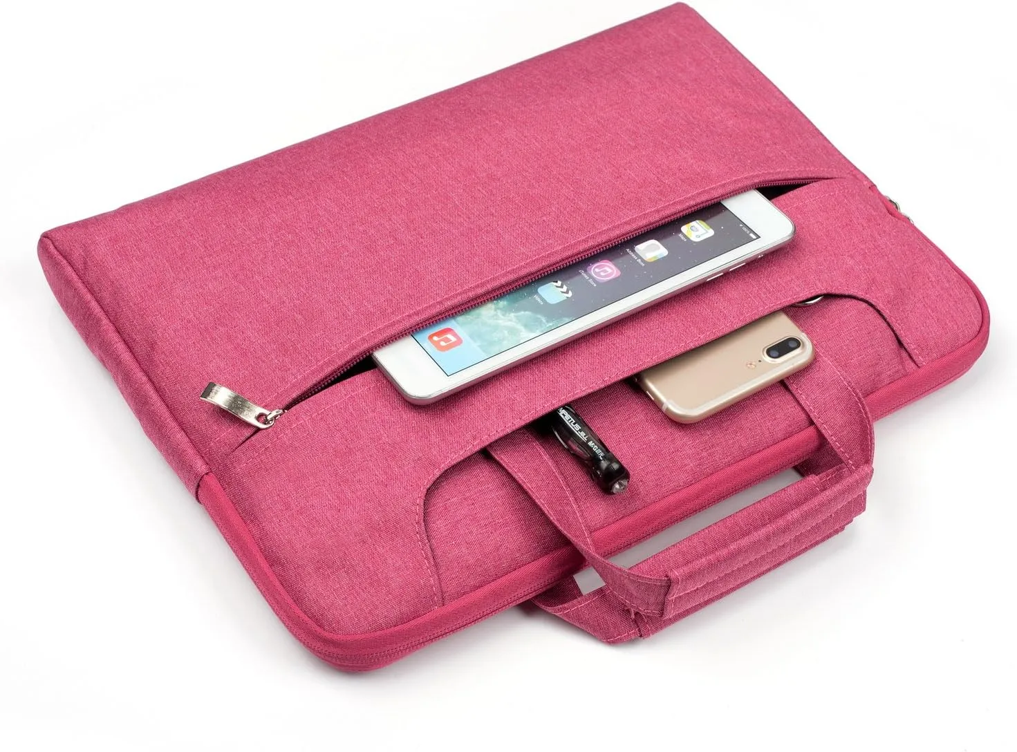 11 inch Laptop Shoulder Bag For MacBook Air 11/12, Surface Pro X/9/8, Notebook Sleeve Messenger Bag Handle Sleeve Carry Bag