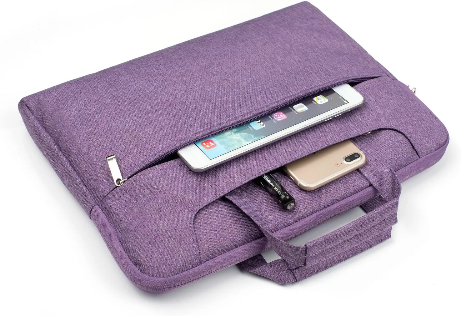 11 inch Laptop Shoulder Bag For MacBook Air 11/12, Surface Pro X/9/8, Notebook Sleeve Messenger Bag Handle Sleeve Carry Bag