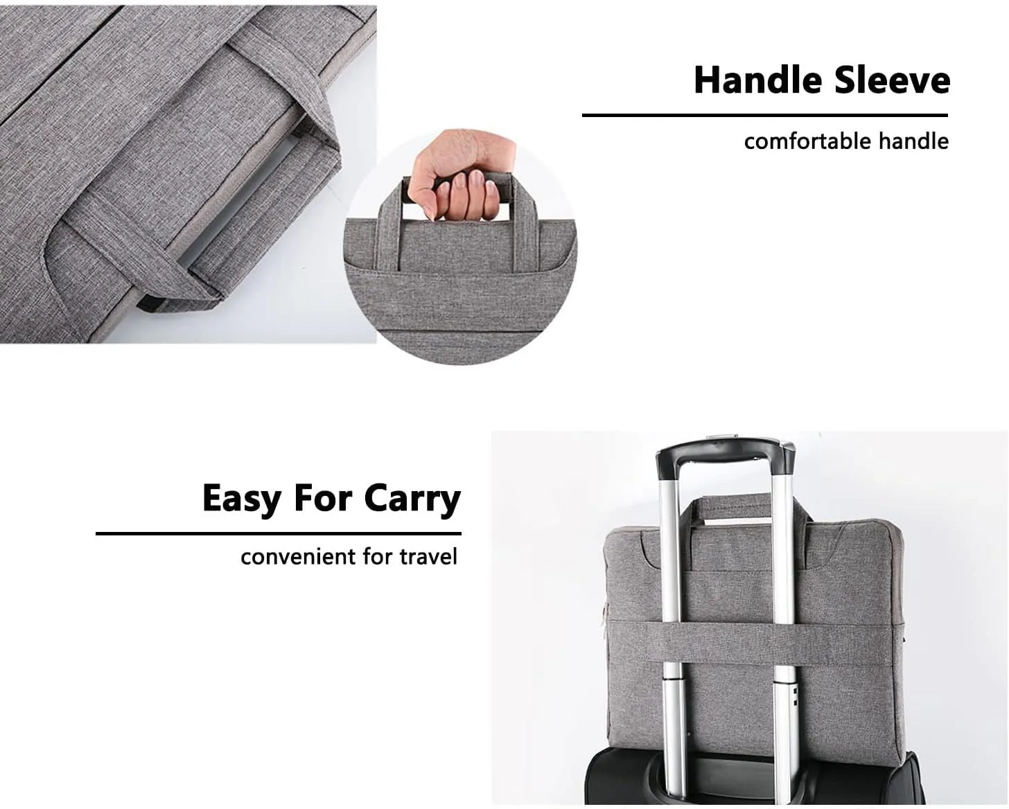 11 inch Laptop Shoulder Bag For MacBook Air 11/12, Surface Pro X/9/8, Notebook Sleeve Messenger Bag Handle Sleeve Carry Bag