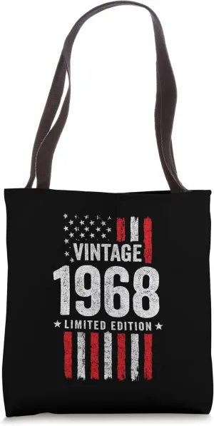 1968 Birthday - Born in 1968 - Limited Edition Vintage 1968 Tote Bag