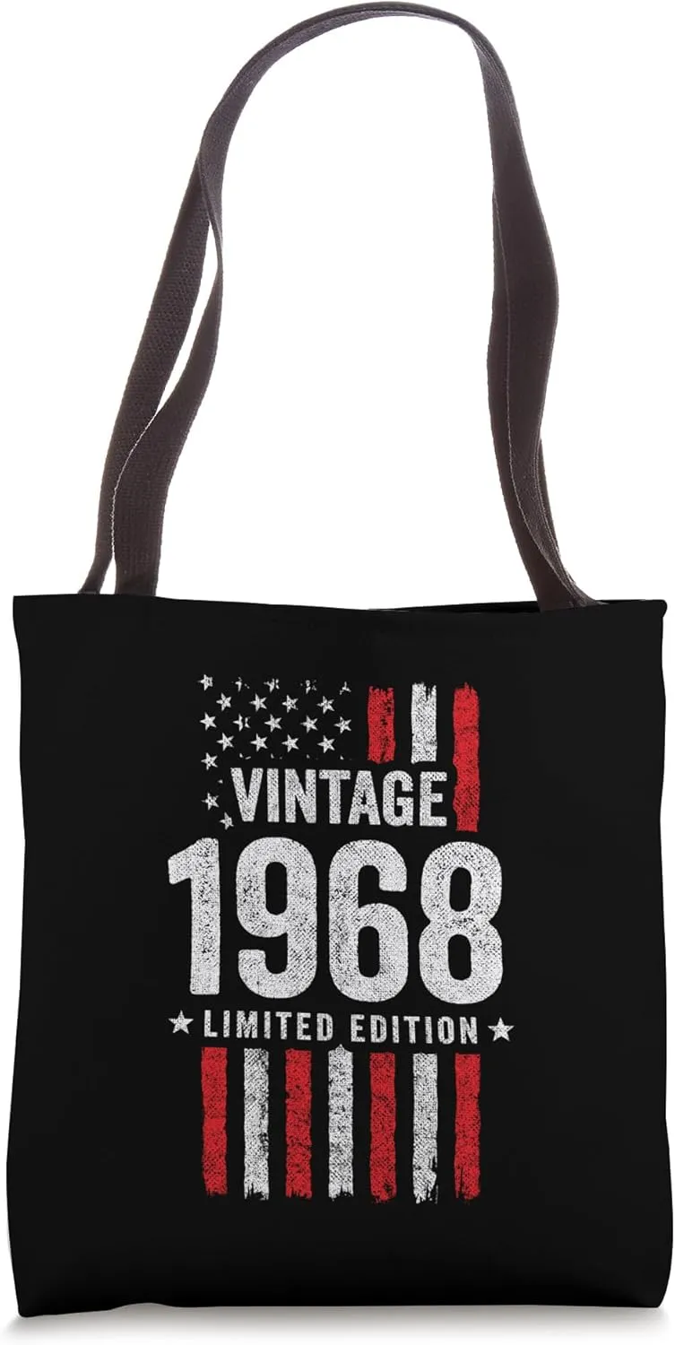 1968 Birthday - Born in 1968 - Limited Edition Vintage 1968 Tote Bag