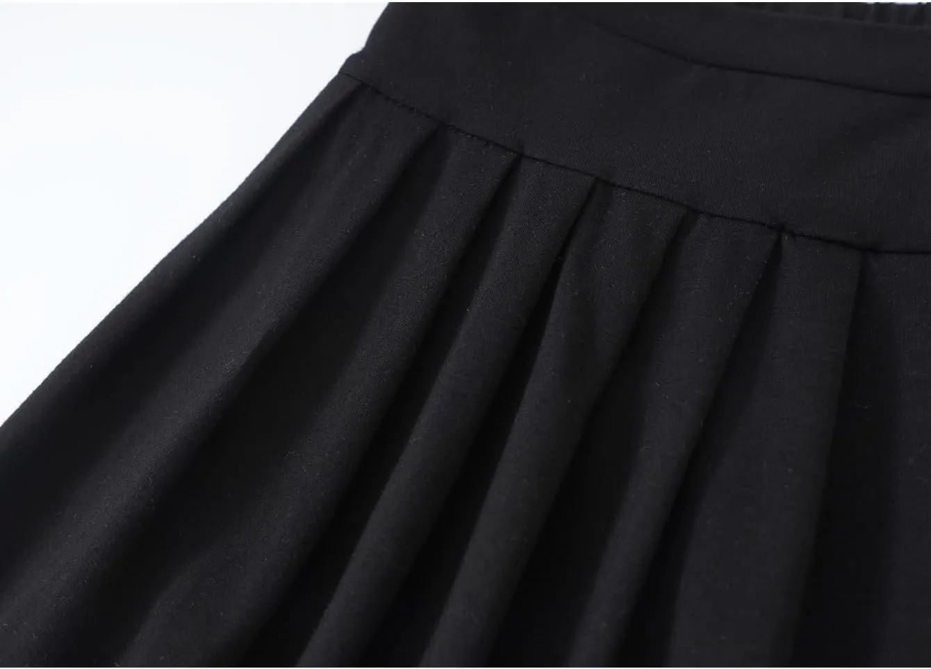 2 Pack Girls Pleated Skirts Athletic Tennis Mini Skirt Elastic Waist Active Skort 4-12Y