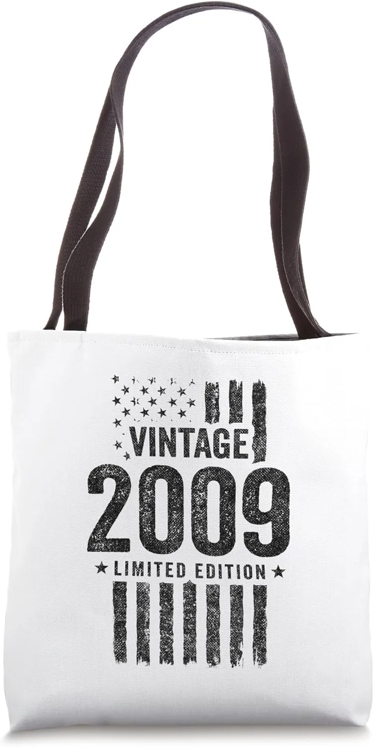 2009 Birthday - Born in 2009 - Limited Edition Vintage 2009 Tote Bag