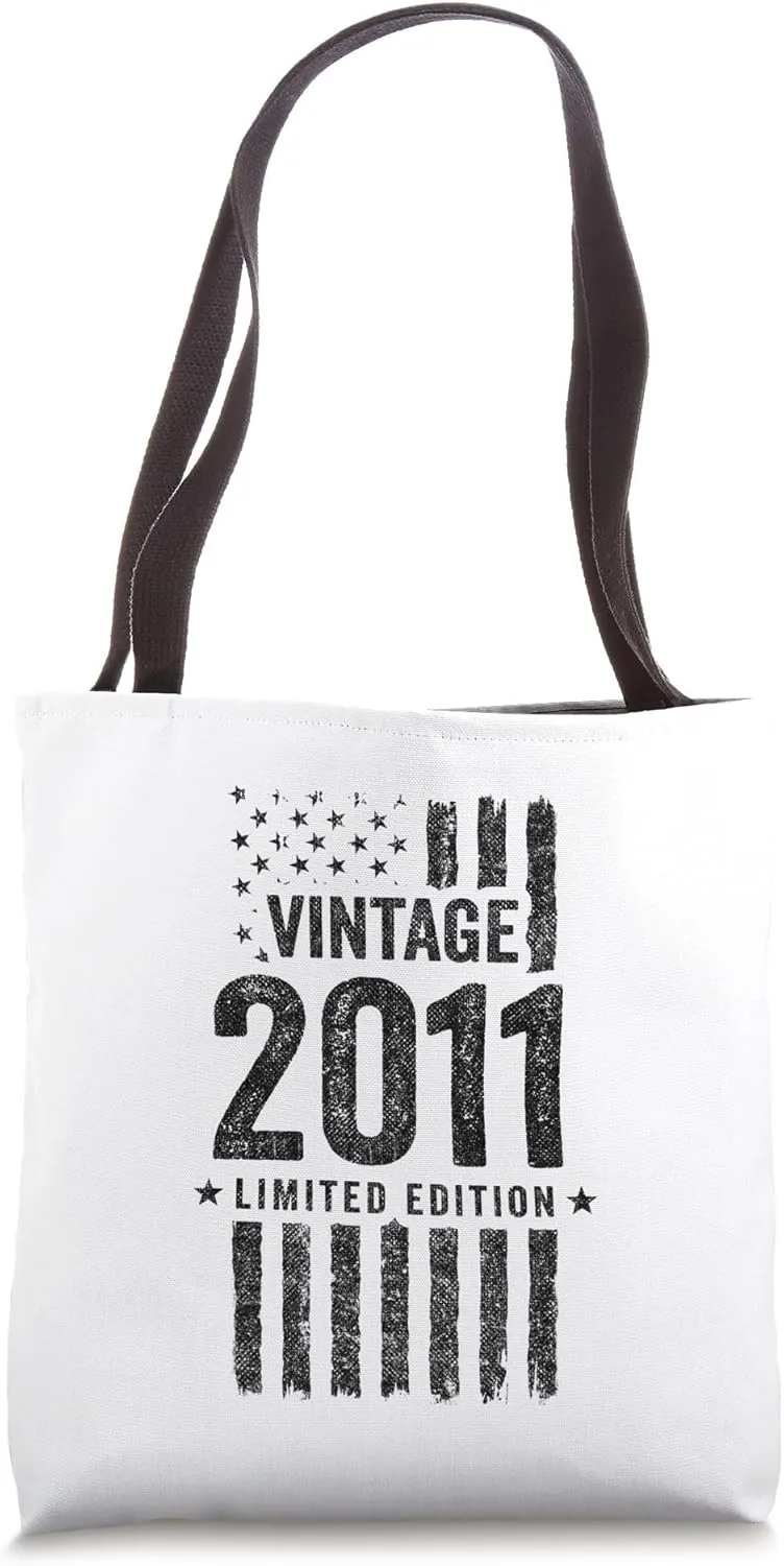 2011 Birthday - Born in 2011 - Limited Edition Vintage 2011 Tote Bag