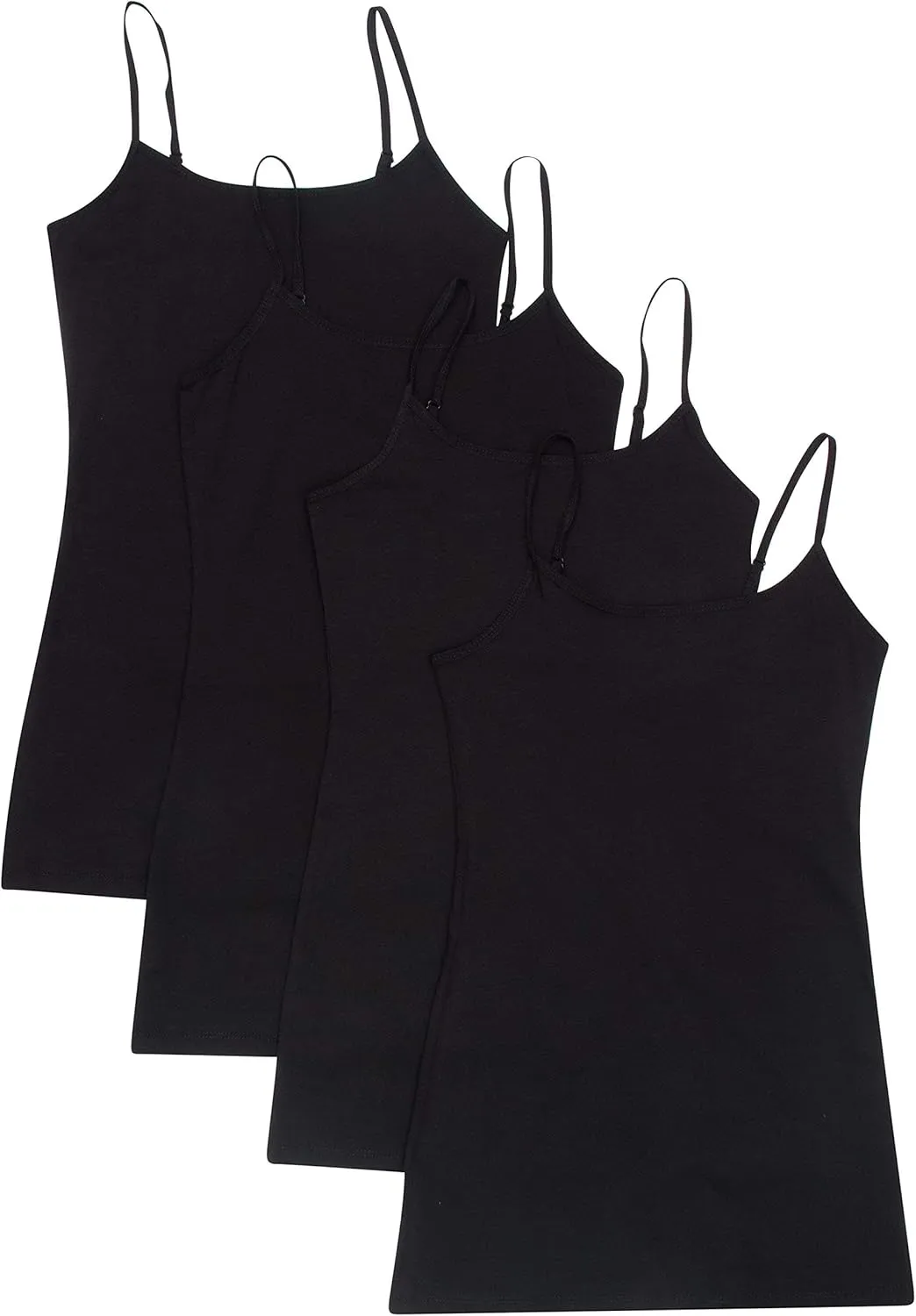 4 Pack Active Basic Women's Basic Tank Tops