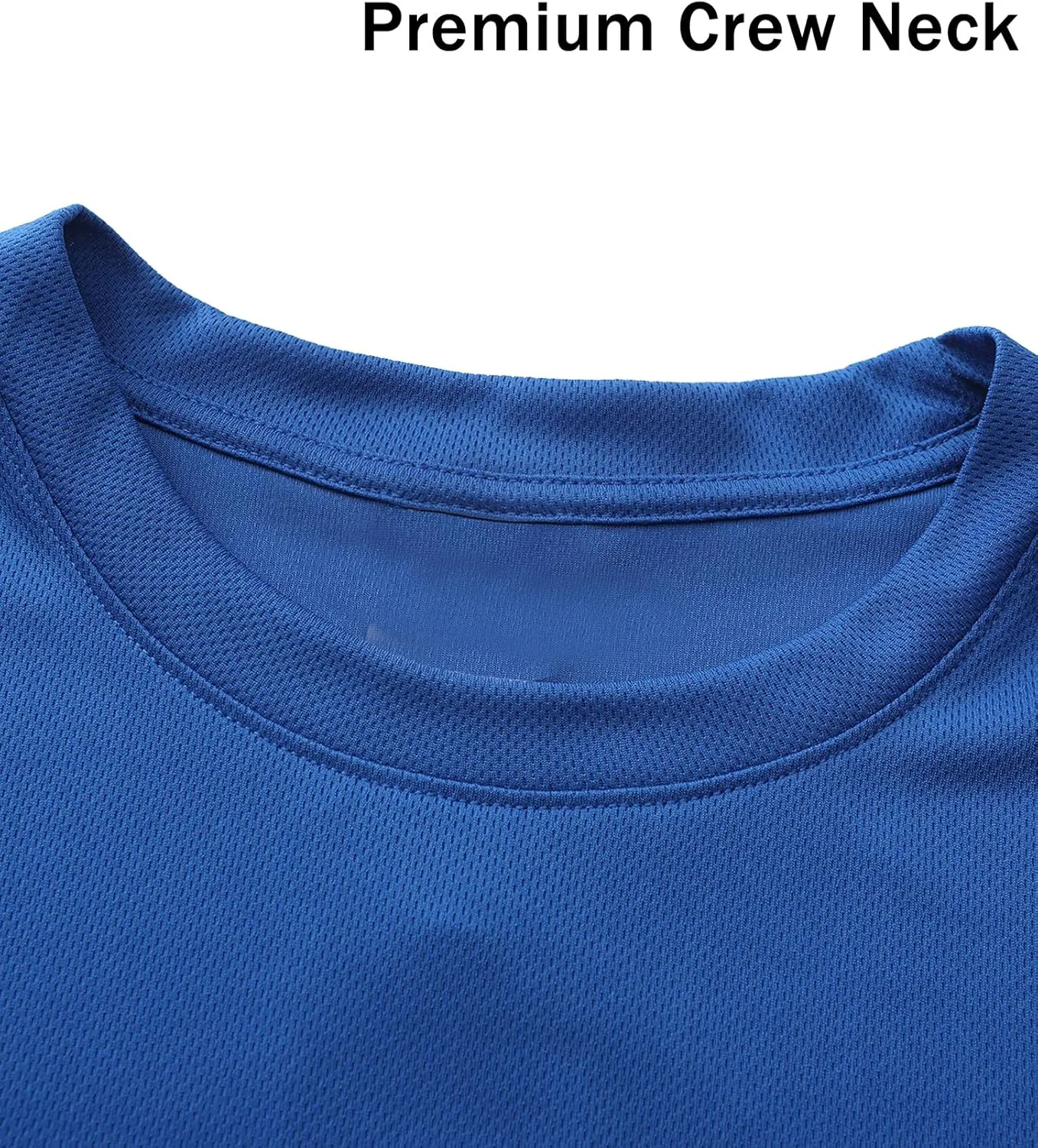 5 Pack Mens Long Sleeve Quick Dry Active Athletic T Shirt Running Gym Workout Tee Tops