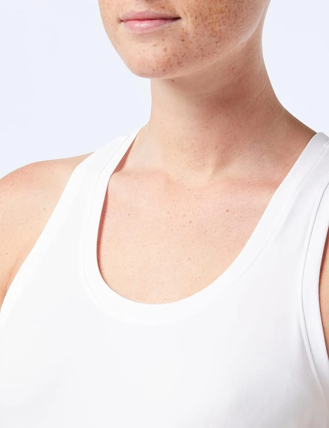 Amazon Essentials Women's Active Quick Dry Tech Stretch Racerback Tank Top (Available in Plus Size), Multipacks