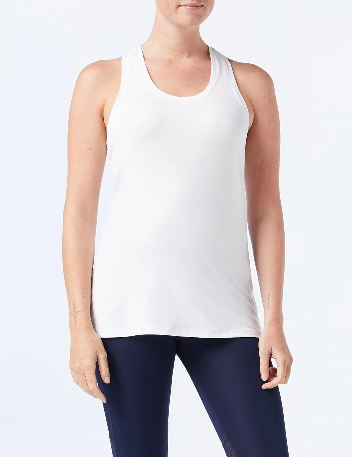 Amazon Essentials Women's Active Quick Dry Tech Stretch Racerback Tank Top (Available in Plus Size), Multipacks