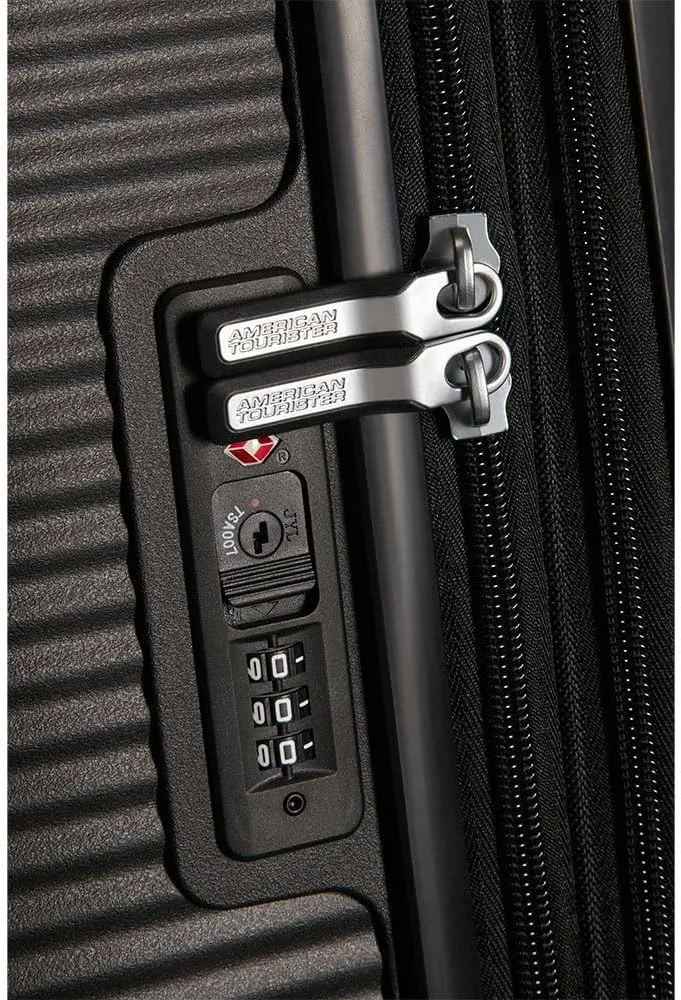 American Tourister M 81 L, Black (Bass Black), Medium (67 cm-81 Litre)
