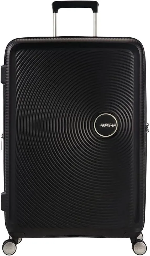 American Tourister M 81 L, Black (Bass Black), Medium (67 cm-81 Litre)