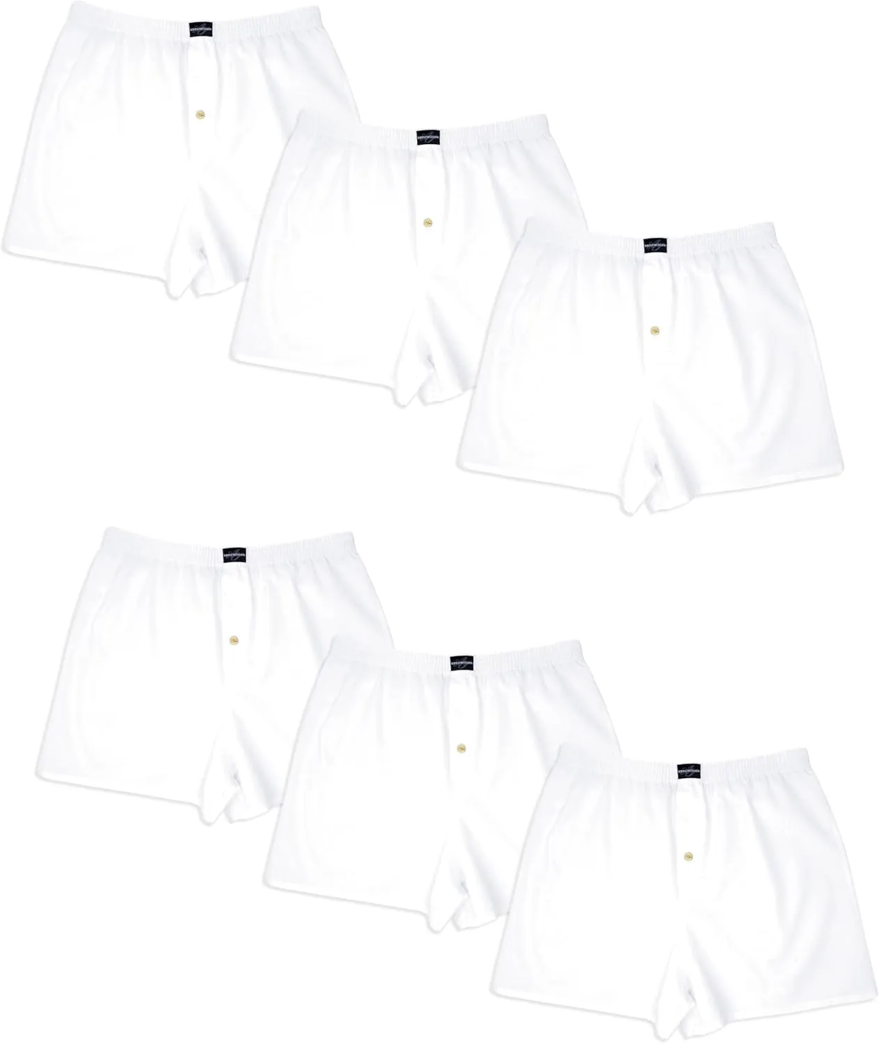 Andrew Scott Men's Cotton Blend Boxer Shorts |Big Man| Sizes S to 6XL - Multi & Bulk Packs