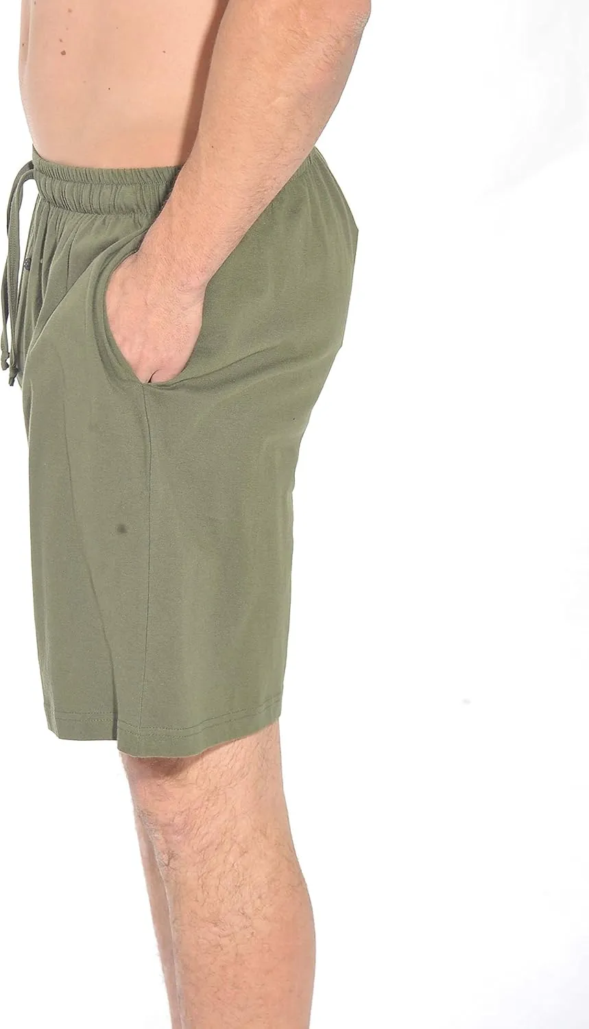 At The Buzzer Men's Pajama Shorts Sleepwear PJs
