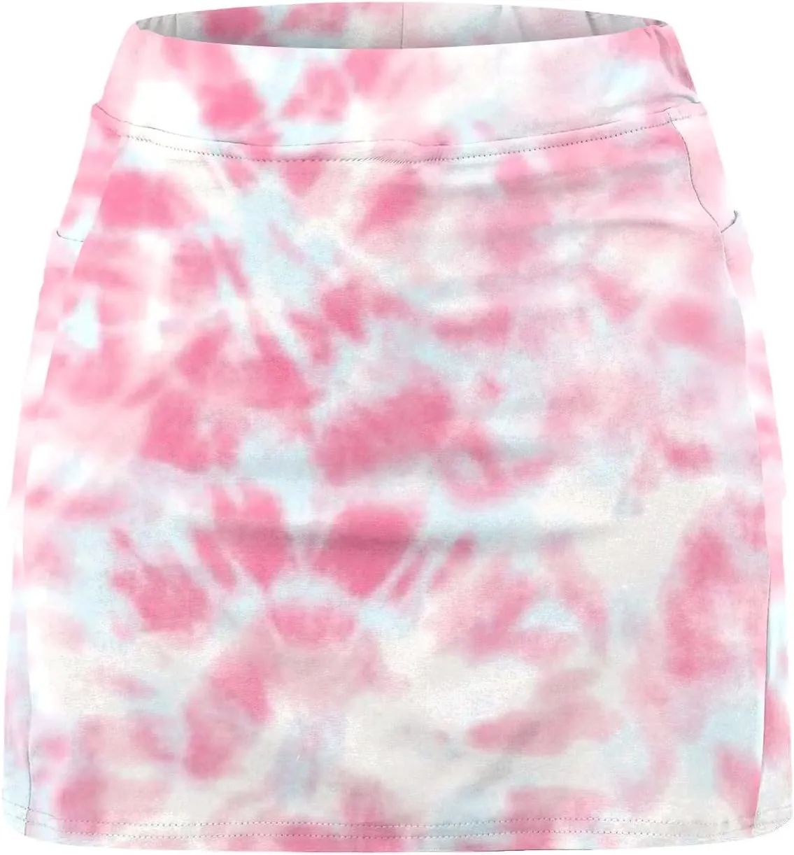 Athletic Skorts for Woman Elastic Cross Hight Waisted Tennis Yoga Shorts Skirts with Pockets Tummy Control Joggers