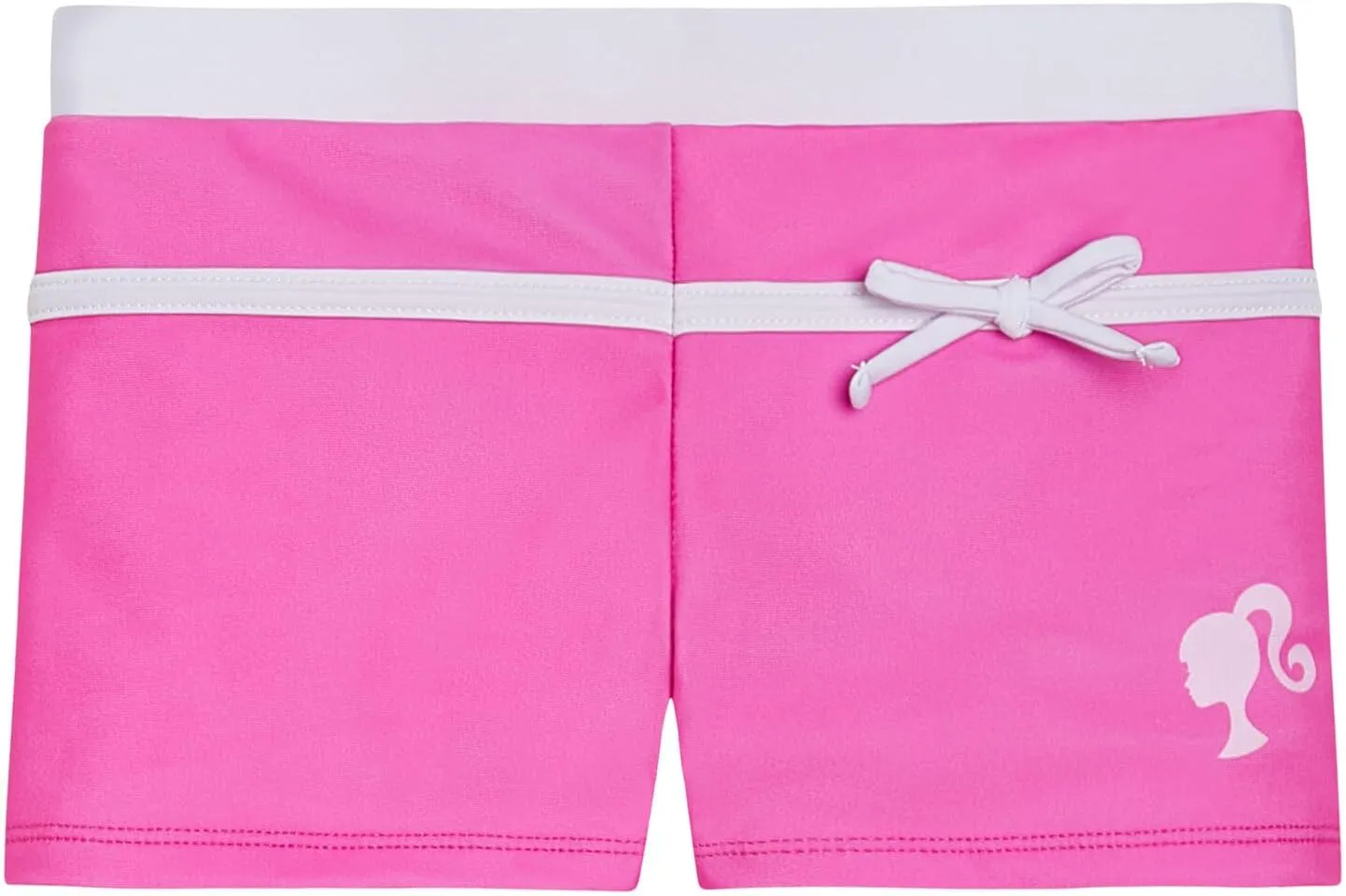 Barbie Girls Racerback UPF 50  Tankini Top and Swim Shorts Outfit Set Little Kid to Big Kid Sizes (4-14-16)