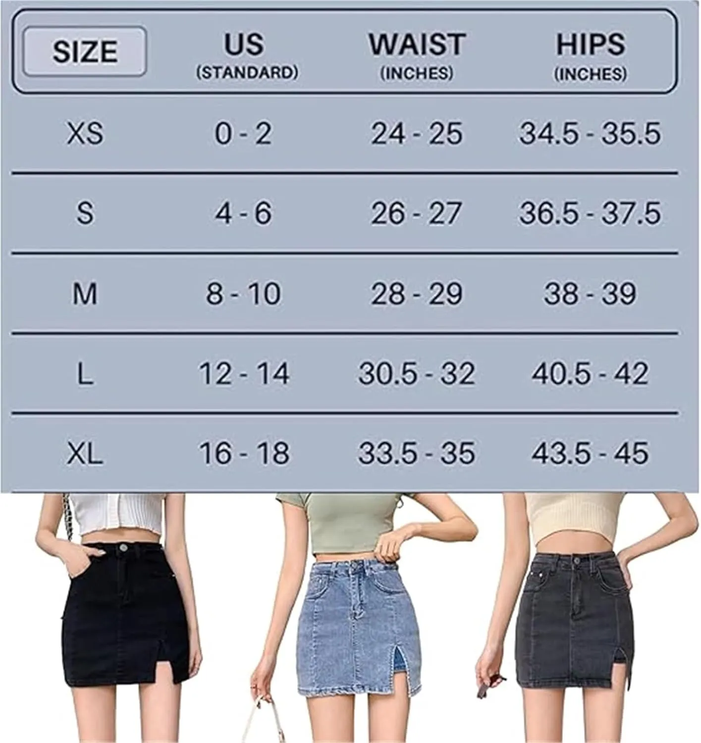 Bloomy Jean Skorts, Bloomy Skorts, High Waisted Denim Skirt, Casual Stretchy Denim Side Split Mini Skirts