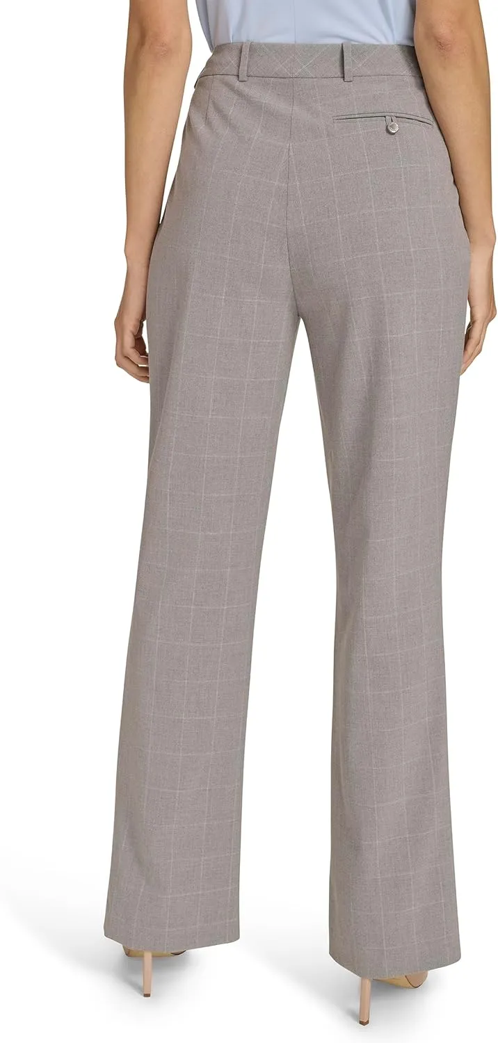 Calvin Klein Women's Open Front Tweed Suit Jacket
