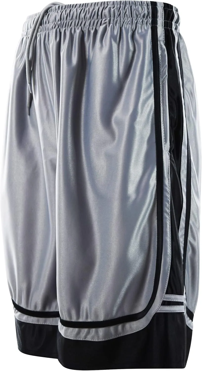 ChoiceApparel Mens Two Tone Training/Basketball Shorts with Pockets (S up to 4XL)
