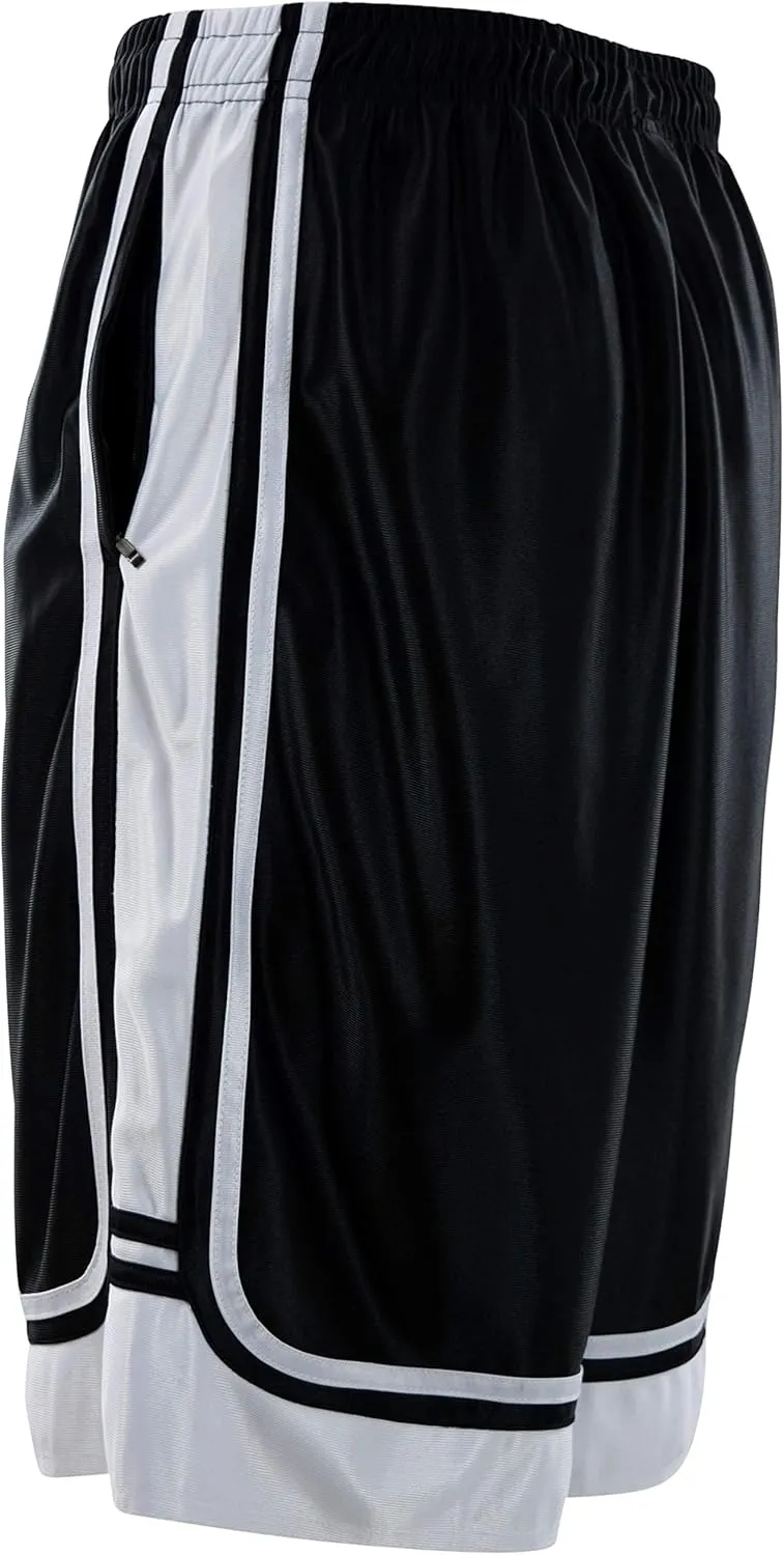 ChoiceApparel Mens Two Tone Training/Basketball Shorts with Pockets (S up to 4XL)