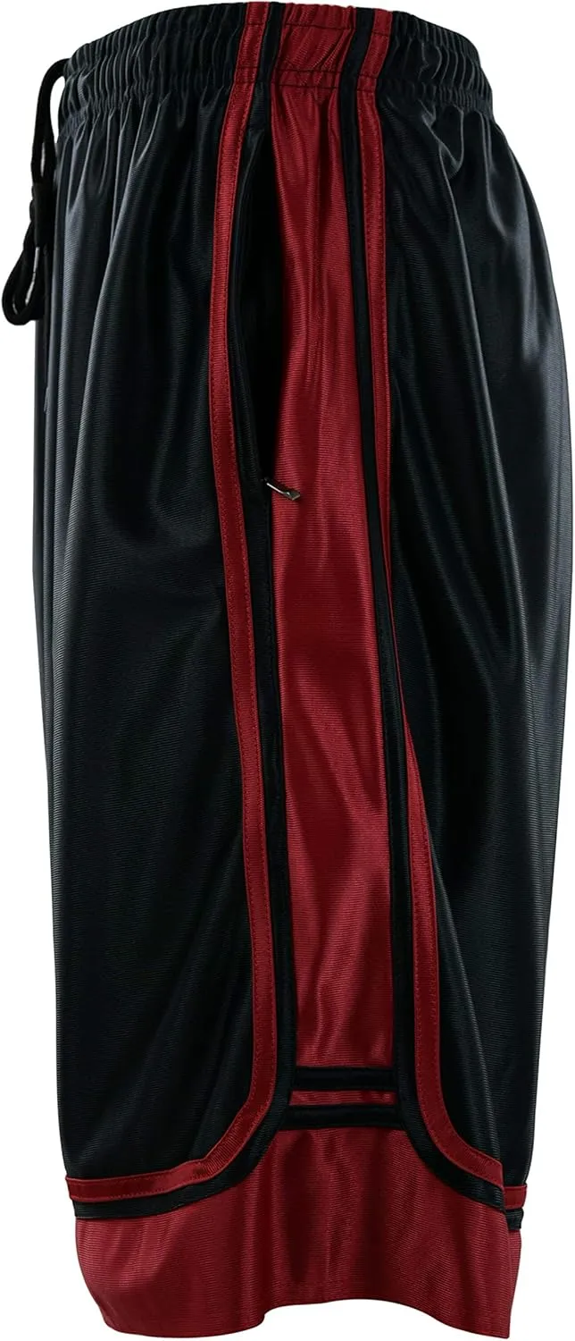 ChoiceApparel Mens Two Tone Training/Basketball Shorts with Pockets (S up to 4XL)