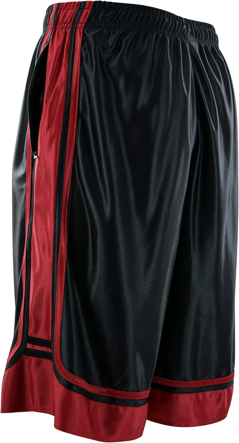 ChoiceApparel Mens Two Tone Training/Basketball Shorts with Pockets (S up to 4XL)