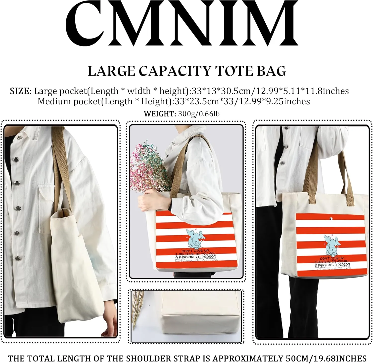 CMNIM DR Musical Gifts Musical Inspired Makeup Bag DR Quote Musical Gift for DR Fans Quotes Shoulder Bag
