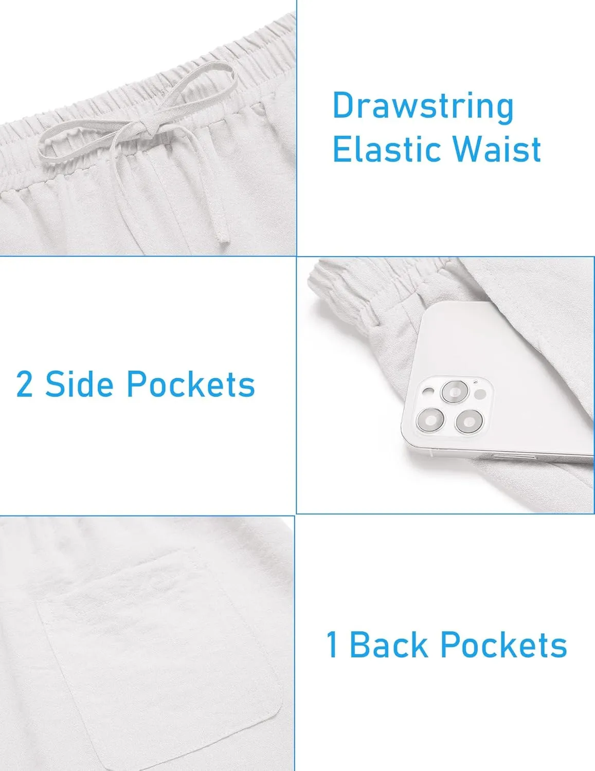 COOFANDY Men's 2 Pieces Linen Set Henley Shirt Short Sleeve and Shorts Summer Beach Yoga Matching Outfits
