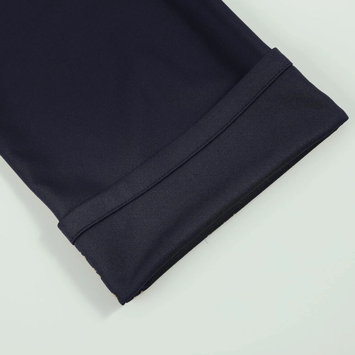 CRNTCEM Stretchy Suit Pants for Men Slim-Fit Flat-Front Formal Dress Pant Tapered Straight Leg Business Office Work Pants