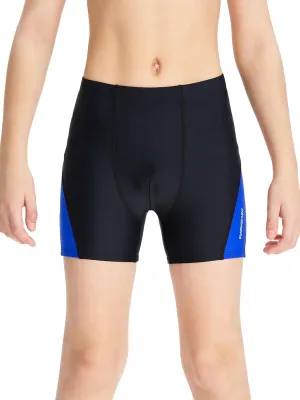 DEVOROPA Youth Boys Swim Shorts Square Leg Swimsuit Nylon Swimming Boxer Brief UPF 50 