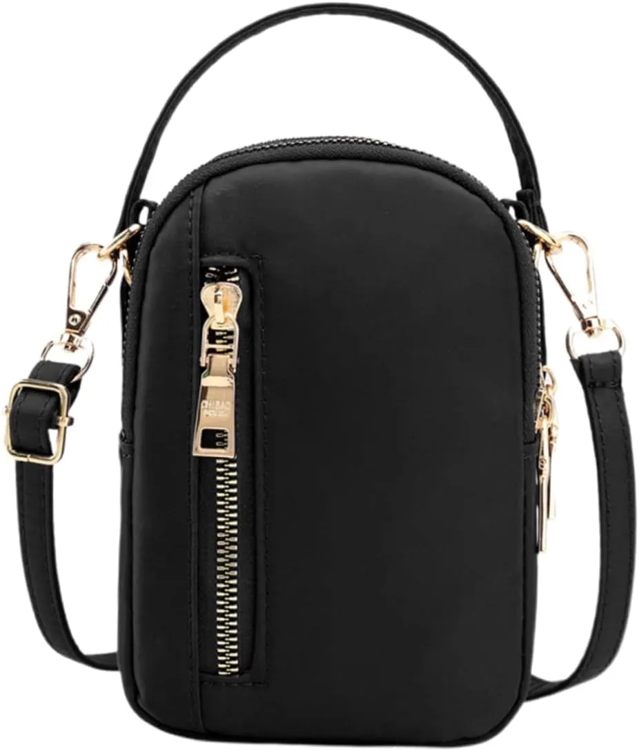 Didiseaon Elegant Outdoor Storage Bag Women's Shoulder Bag Casual Backpack Padded Interior Belt Bag for Phones Keys