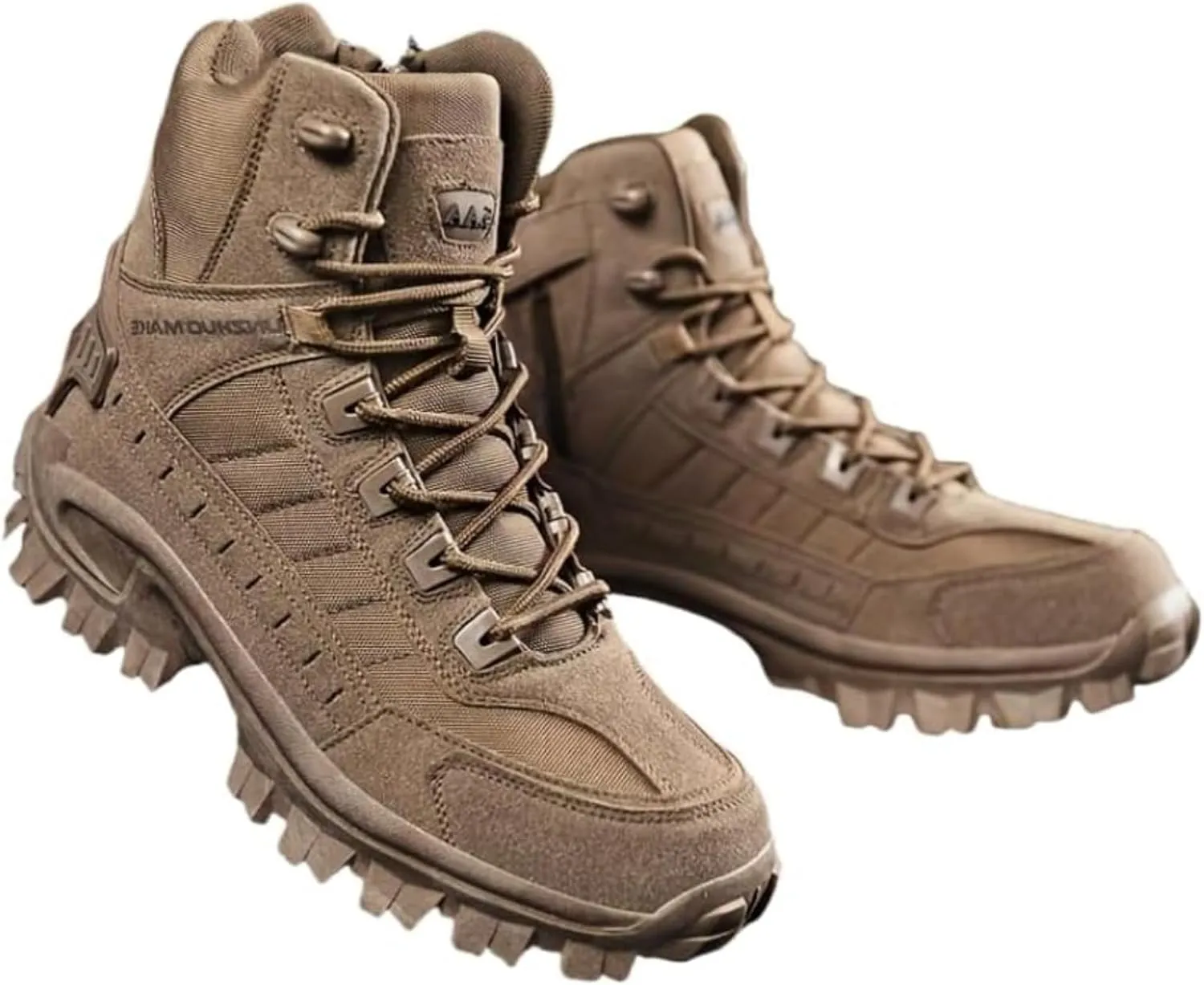 Durable and Comfortable Men'S Hiking Boots for Outdoor Adventure, Waterproof and Warm Military Shoes