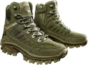 Durable and Comfortable Men'S Hiking Boots for Outdoor Adventure, Waterproof and Warm Military Shoes