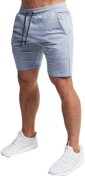 EVERWORTH Men's Casual Training Shorts Gym Workout Fitness Short Bodybuilding Running Jogging Short Pants