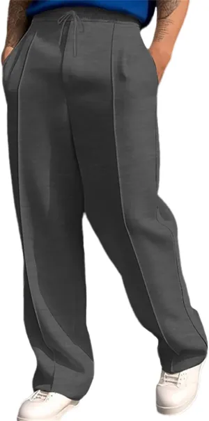 evzosrz Jogger Yoga Sweatpant for Men 2025 Lightweight Drawstring Loose Fit Pants Comfy Lounge Athletic Elastic Waist Trouser