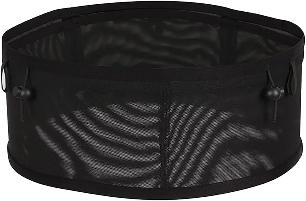 Fanny Pack Multifunctional Sports Waist Bag, Large-Capacity Running Waist Bag, Stretch Mesh Mobile Phone Bag, Cycling Mo (M)