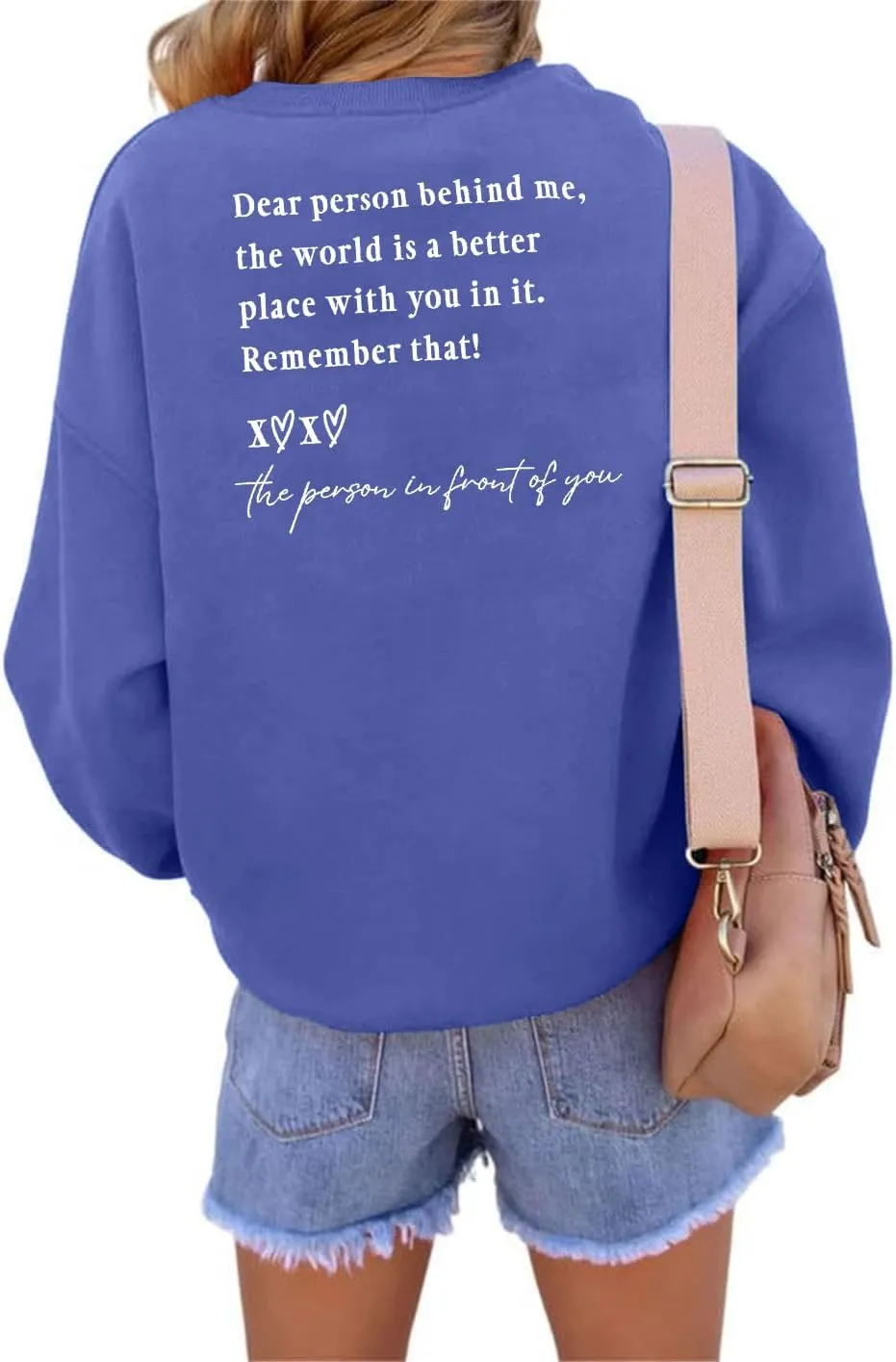 FAYALEQ You Matter Sweatshirt Women Mental Health Awareness Long Sleeve Shirts Dear Person Pullover Inspirational Tee Tops