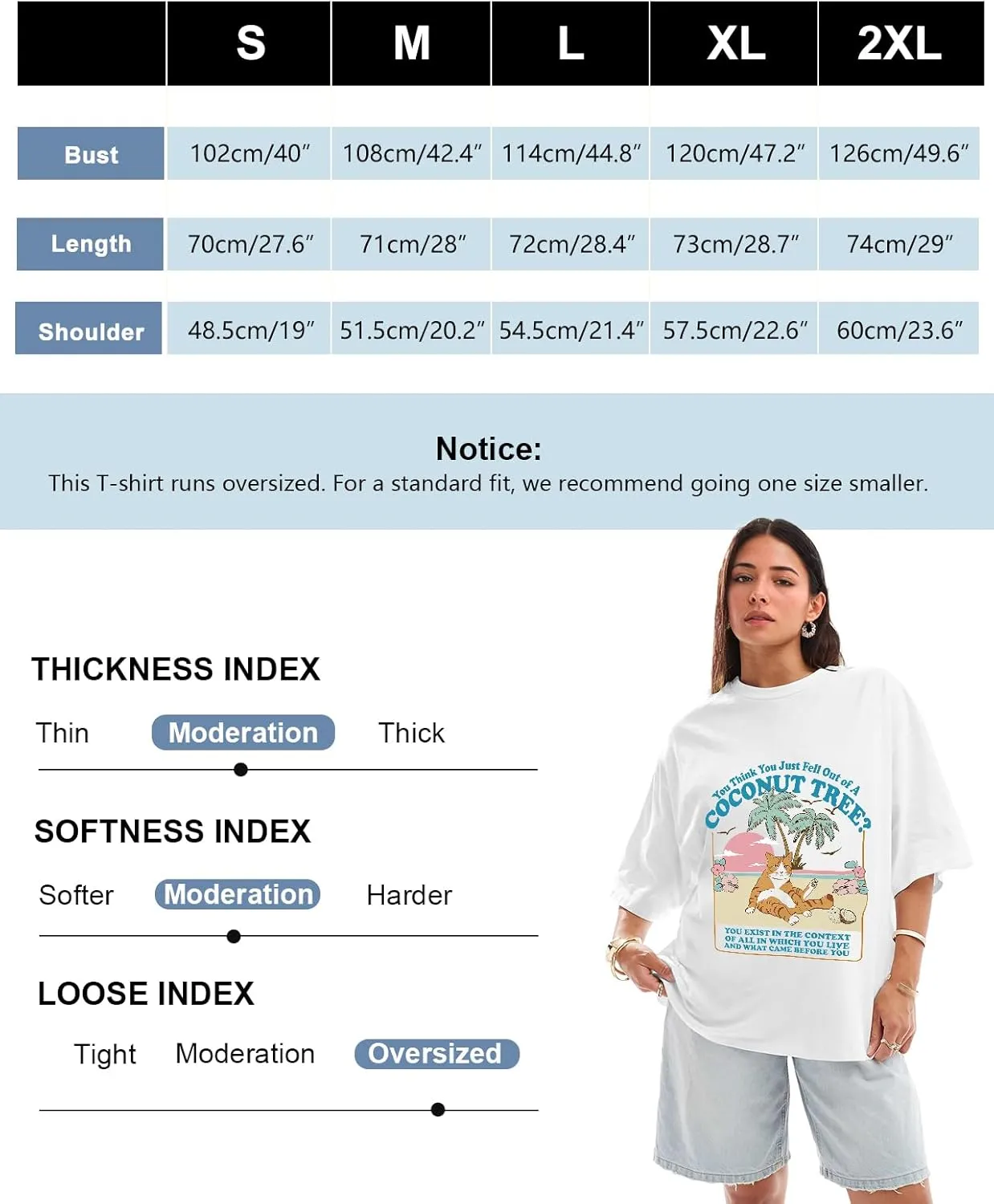 Flafens Oversized Tshirts for Women - Graphic T Shirt Loose Tees Crewneck Sleeve Top Cute Fashion Summer Pattern Print Tops