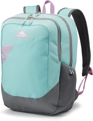 High Sierra Essential Backpack, Sky Blue/Iced Lilac, One Size
