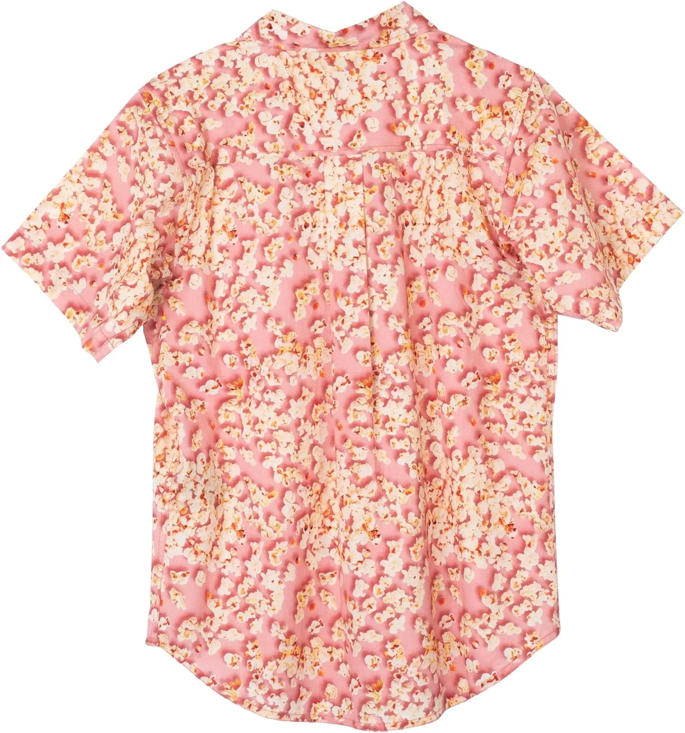 KAVU Girl Party Button Up Shirt - Boyfriend Fit Print