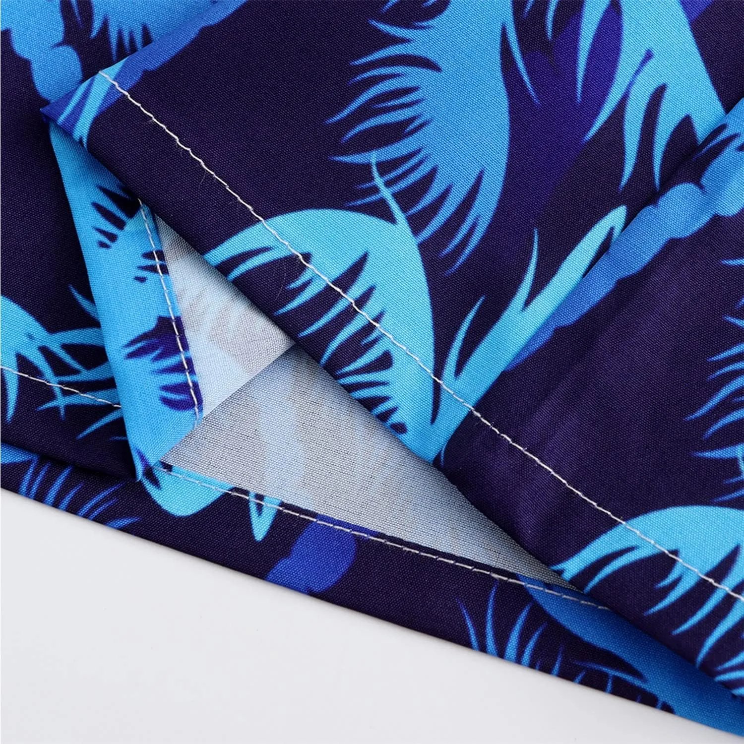 KYKU Funky Hawaiian Shirt for Men Palm Beach Shirts Tropical Vacation Clothes
