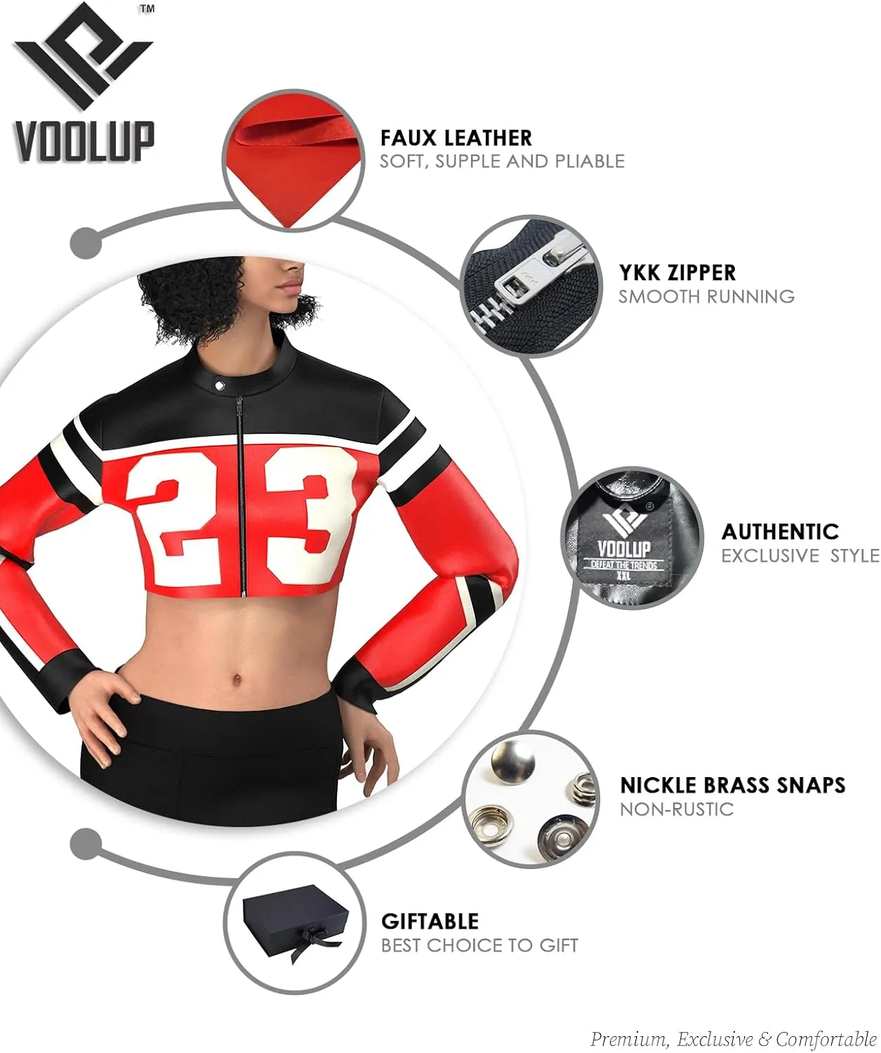 Leather Jacket Red Leather Jacket Womens Cropped Jacket Motorcycle Jacket Bomber Jacket Women Faux Leather