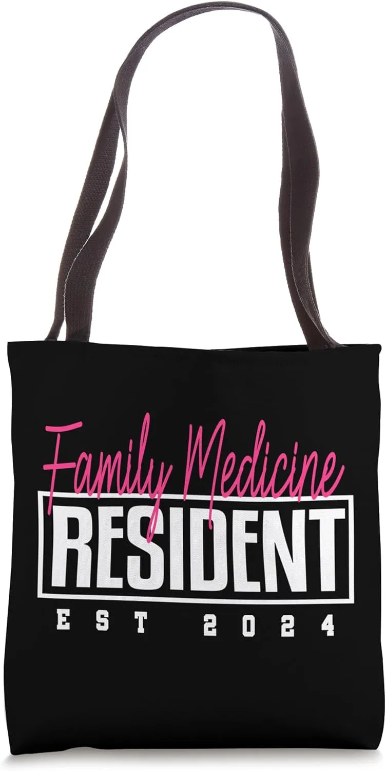 Match Day 2024 Family Medicine Resident Residency Doctor Tote Bag