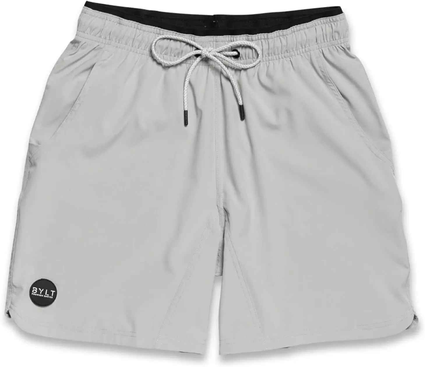 Men's Linered Active Short - Casual & Workout Shorts for Men with Drawstring - Lightweight Polyester & Spandex Fabric