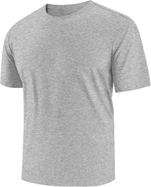 Men's T-Shirts Dry Fit UPF 50  Short Sleeve Workout Athletic Casual Gym Running Tee Fishing Tops Rash Guard Shirts