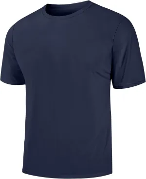 Men's T-Shirts Dry Fit UPF 50  Short Sleeve Workout Athletic Casual Gym Running Tee Fishing Tops Rash Guard Shirts