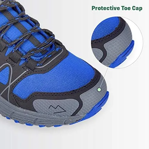Mt. Hood II Low Kids Hiking Shoes - Outdoor Trekking Lace-Up Boys Sneakers