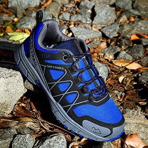Mt. Hood II Low Kids Hiking Shoes - Outdoor Trekking Lace-Up Boys Sneakers