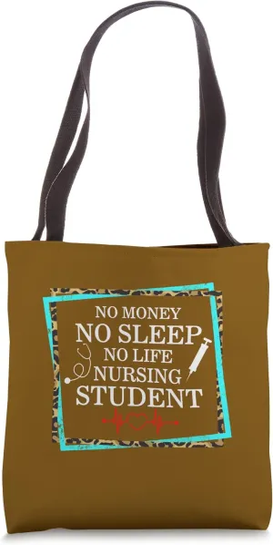 NP Nurse Week Practitioner Brain Of Doctor Nursing School Tote Bag