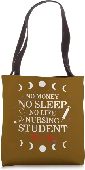 NP Nurse Week Practitioner Brain Of Doctor Nursing School Tote Bag