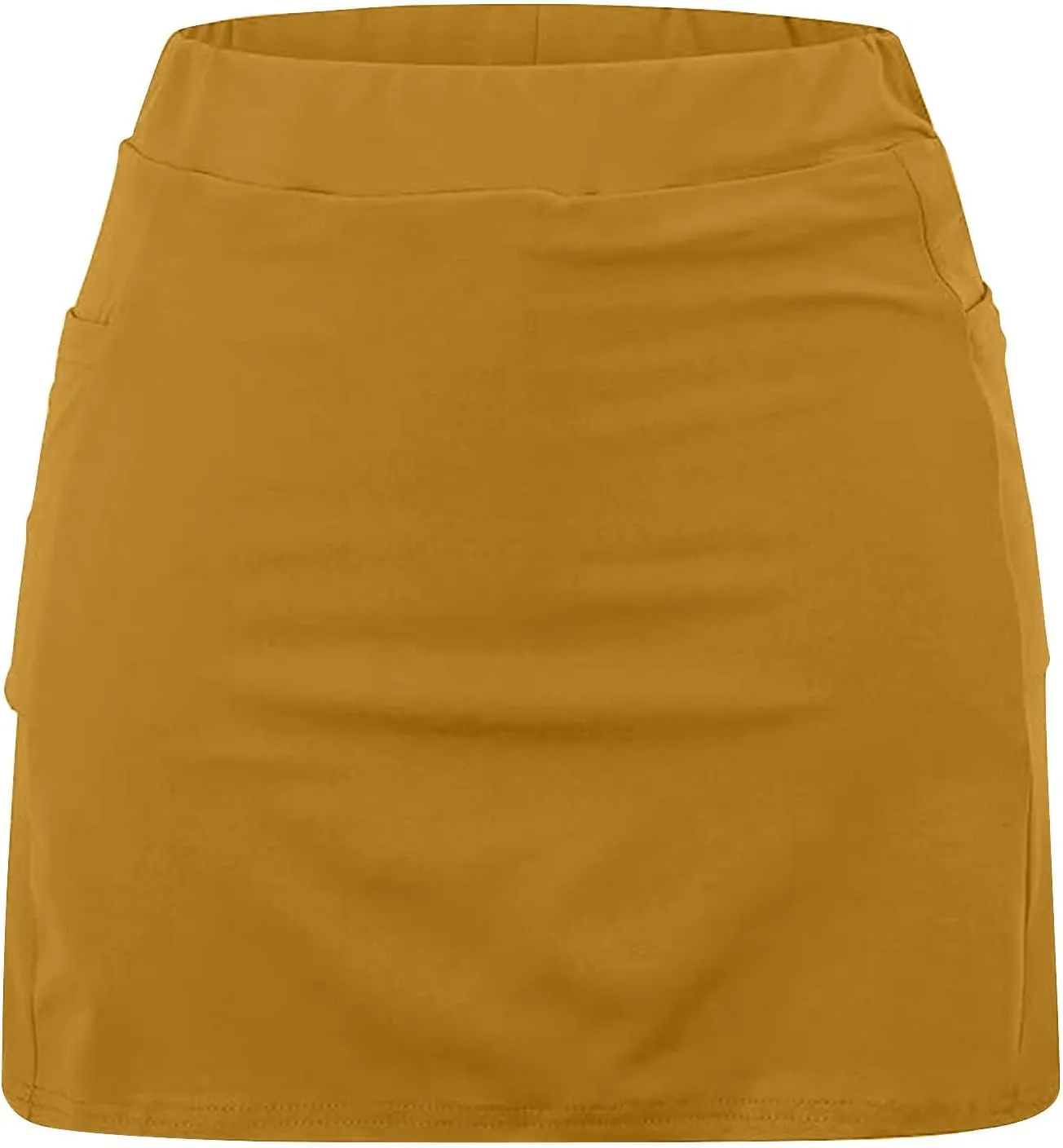 Skorts for Woman Fashion High Waist Skirts Inner Shorts 2025 Summer Solid Golf Skirt Pants Gym Yoga Running Clothes